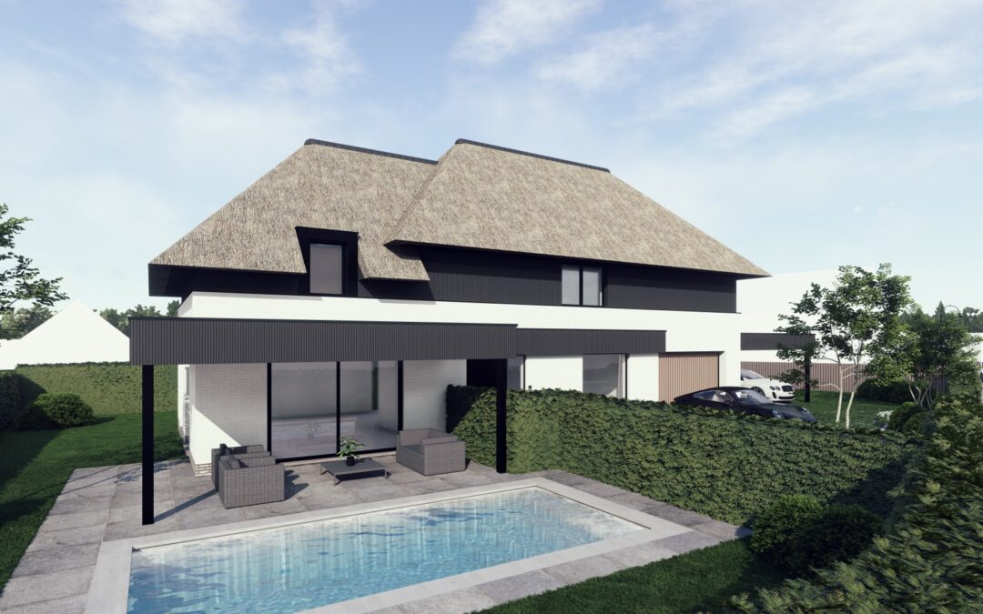 Villa Kragendijk 1 – Knokke: in afwerking