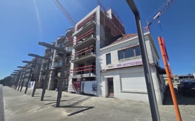 Appartementen – Zeebrugge: ruwbouwwerken